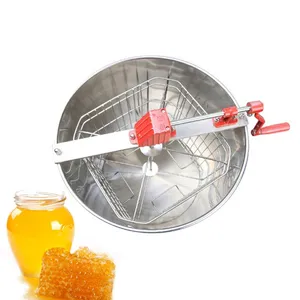 Small manual portable stainless steel honey centrifuge machine