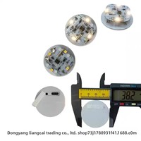 Veilleuse à LED, mini lampe d'ambiance, accessoires, télécommande de charge, support de lampe 38 mm, base de lampe d'ambiance