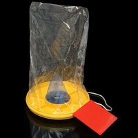 Piège à mouches suspendu jetable, non toxique, respectueux de l'environnement, attrape-mouches extérieur, piège à insectes, lutte antiparasitaire pour la maison et le jardin, lot de 6