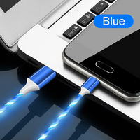 Cable de Carga USB Tipo C 3A 60W PD 3 en 1 con LED Luminoso y Cobre Puro para Computadora, Escáner de Código de Barras e Impresora
