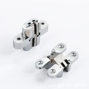 Furniture Hinge 2.5 Mm Zinc Alloy Flush Mount Concealed Cabinet Door Hinge JNT-205 - Product Image 5