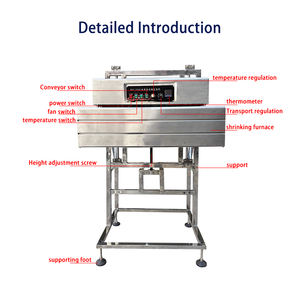 เครื่องติดฉลากแบบกำหนดเองสำหรับขวดทรงกลมพร้อมระบบทำความร้อนไฟฟ้าและฝาปิด - Product Image 6