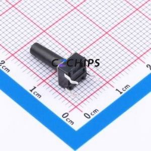 TC-6610-13.5-160-96H Tactile Switch Through hole,6x6mm Switch Single Pole Single Throw Round Button 1.6N Through Hole - Product Image 2