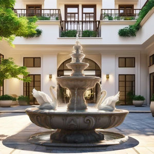 Bloque de Granito Gris Indio Al Qadir, Totalmente Natural, Acabado Cepillado, Moderno, Ecológico, Garantía de por Vida, para Dormitorio, Comedor, Sala de Estar - Product Image 4