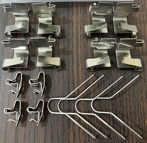 Kit de quincaillerie de plaquettes de <span class=keywords><strong>frein</strong></span> à disque <span class=keywords><strong>avant</strong></span> Frontech avec accessoires d'étrier pour des kits de réparation de <span class=keywords><strong>frein</strong></span> pratiques - Product Image 5