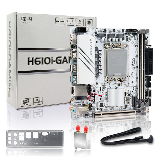 Mini-ITX H610I GAMING V1.4 LGA 1700 DDR4 CPU Desktop Motherboard Double Memory Channel SATA Hard Drive Interface New