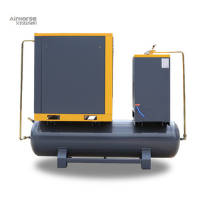 Compresor de Aire de Tornillo Rotativo AirHorse de Bajo Ruido, 4kw, 5.5kw, 7.5kw, 11kw, 5.5hp, 7.5hp, 11 kw, con Tanque de 300/500 Litros - Product Image 4