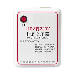 Voltage converter 110v to 220v to 110v single phase converters