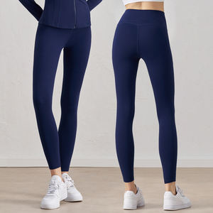 योग शरद ऋतु और सर्दियों में पतली मखमल गर्म नग्न योग पैंट वाली महिलाओं के लिए गर्म नग्न योग पैंट - Product Image 1