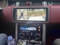 Accessoires automobiles : Kit de mise à niveau intérieur pour voiture avec écran Android 8 cœurs de 12,3 pouces, radio et navigation GPS pour Range Rover Sport L494