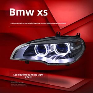 High Quality 07-13 <b>LED</b> <b>Headlight</b> Assembly 12V 12W Eye Daytime Running Light Turn Signal 6000k White Front Lamp for E70 07-13 - Product Image 2