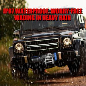 วินซ์ไฟฟ้า IP67 4000 ปอนด์ ความเร็วสูง 4x4 พลาสมา ดีซี 12 โวลต์ สำหรับรถเอทีวี/ยูทีวี 4x4 - Product Image 3
