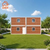 Maison préfabriquée à ossature acier à deux étages, de qualité supérieure, à faible coût, fabriquée sur mesure en usine, avec installation facile