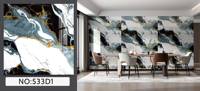 Wallpaper Dinding Stiker Tempel Sendiri Anti Air Anti Statis Modern Laris Manis untuk Kamar Mandi