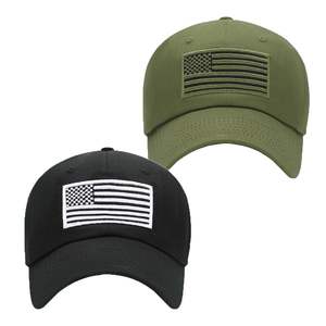 Casquette rigide avec logo brodé personnalisé casquette de baseball vintage délavée chapeaux drapeau américain casquette de sports de plein air - Product Image 2