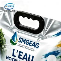 Pochette de camping personnalisée imprimée pour l'extérieur, 1L-12L, sans BPA, portable, pliable, réutilisable, pour randonnée, eau minérale, bière, avec valve anti-fuite