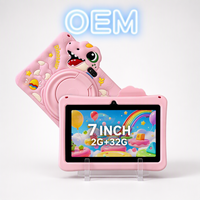 Nouvelle tablette pour enfants YPORANGE de 7 pouces, écran IPS 1024*600, processeur quadricœur, 2 Go + 32 Go de stockage, Android 12, Wi-Fi, 0,3 MP + 2 MP