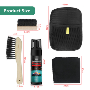 Nettoyant pour tables de billard en mousse, <span class=keywords><strong>d</strong></span>étachant, kit de nettoyage portable pour table de billard avec formule écologique - Product Image 2