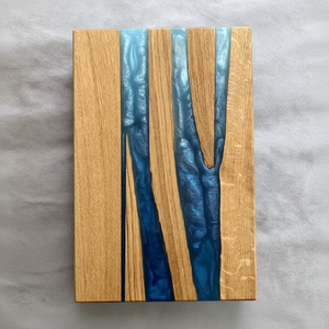 Rectangle bois fait à la main bloc à découper planche à découper cuisine Restaurant utiliser écologique lave-vaisselle Design Premium servant - Product Image 1