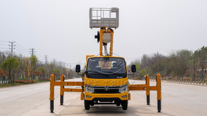 Foton Durable 23 Meter Mobile Aerial Platform 25m Man Lift Vehicle For Building Maintenance - Product Image 2