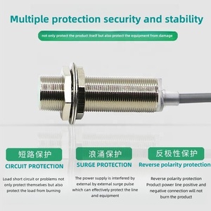 TRD18-7DP DC 3-Wire <span class=keywords><strong>PNP</strong></span> thường mở Quy Nạp gần <span class=keywords><strong>Switch</strong></span>-thép không gỉ nhà ở 7 mét phạm vi phát hiện 200mA đầu ra - Product Image 4