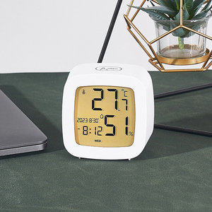 <span class=keywords><strong>D</strong></span>écoration <span class=keywords><strong>d</strong></span>'intérieur, hygromètre numérique portable miniature en plastique pour intérieur, capteur <span class=keywords><strong>d</strong></span>'humidité et de température avec rétroéclairage - Product Image 6