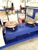 Machine à souder les pistes d'excavateur avec système de rotation automatique Machine à souder CNC automatique