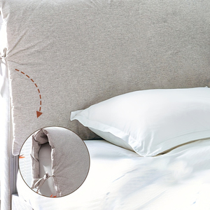 SUREWALHOME Cuscino a cuneo triangolare per <span class=keywords><strong>testiera</strong></span> <span class=keywords><strong>letto</strong></span> Queen, cuscino da lettura per <span class=keywords><strong>testiera</strong></span> e divani <span class=keywords><strong>letto</strong></span> - Product Image 2
