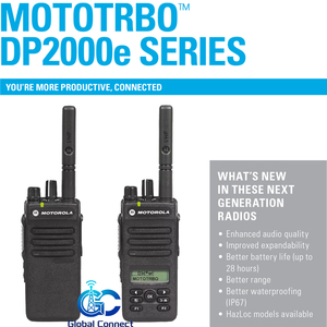 วิทยุสื่อสารสองทาง UHF VHF รุ่น XiR P6620i P6600i XPR3300e XPR3500e DEP570e DEP550e DP2600e DP2400e สำหรับวิทยุสื่อสาร Motorola - Product Image 2