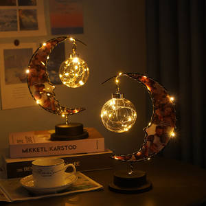 Venta directa de fábrica, luz nocturna de media luna, foto DIY, funciona con pilas, decoración del hogar, Festival, Ramadán, regalos de fiesta de Navidad - Product Image 5