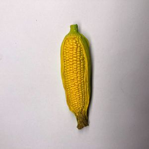 Pegatina creativa para refrigerador, diseño de frutas y verduras, girasol, maíz, arándanos, pegatina 3D tridimensional de resina para refrigerador - Product Image 3
