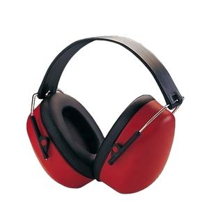 Cache-oreilles de sécurité EP-107 de premier choix certifié CE EN352-1 pliable rouge 34 DB NRR pour la protection auditive - Product Image 1