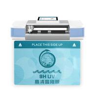Utiliser une couche de 0.2mm anti-rayures transparent HD Flexible 9H Film de protection d'écran UV en verre pour les téléphones plats incurvés