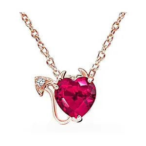 हीरा बड़ा हाथ मरकत Bezel स्टेनलेस स्टील किसी न किसी नक्काशी प्राकृतिक रत्न लाल दिल के आकार का लटकन