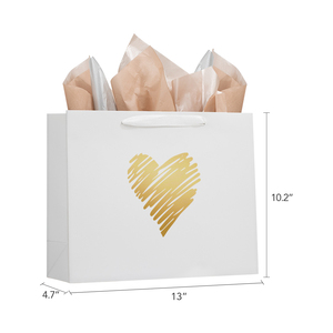 Lipack phân hủy sinh học sang trọng bán buôn có thể tái chế in Quà Tặng Tote mua sắm giấy mua sắm túi các tông với logo - Product Image 3