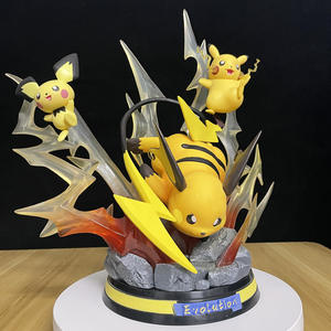 Scenografia dinamica a tema lampo con <span class=keywords><strong>Pikachu</strong></span> <span class=keywords><strong>Raichu</strong></span> & <span class=keywords><strong>Pichu</strong></span> modello da collezione - Product Image 5