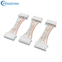 Kabel Konduktor Tembaga Isolasi PVC Kustom 2-10pin 22-26AWG dengan Konektor JST PH2.0, Perakitan Kabel, dan Kabel Harness untuk Aplikasi