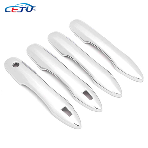 Nero lucido argento ABS Carbon Look coperture <span class=keywords><strong>per</strong></span> maniglie <span class=keywords><strong>per</strong></span> auto <span class=keywords><strong>per</strong></span> Toyota Daihatsu Altis Camry belladonna XV70 2018-2024 - Product Image 4