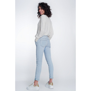 Jeans Jogger en Lavado Claro - Product Image 3