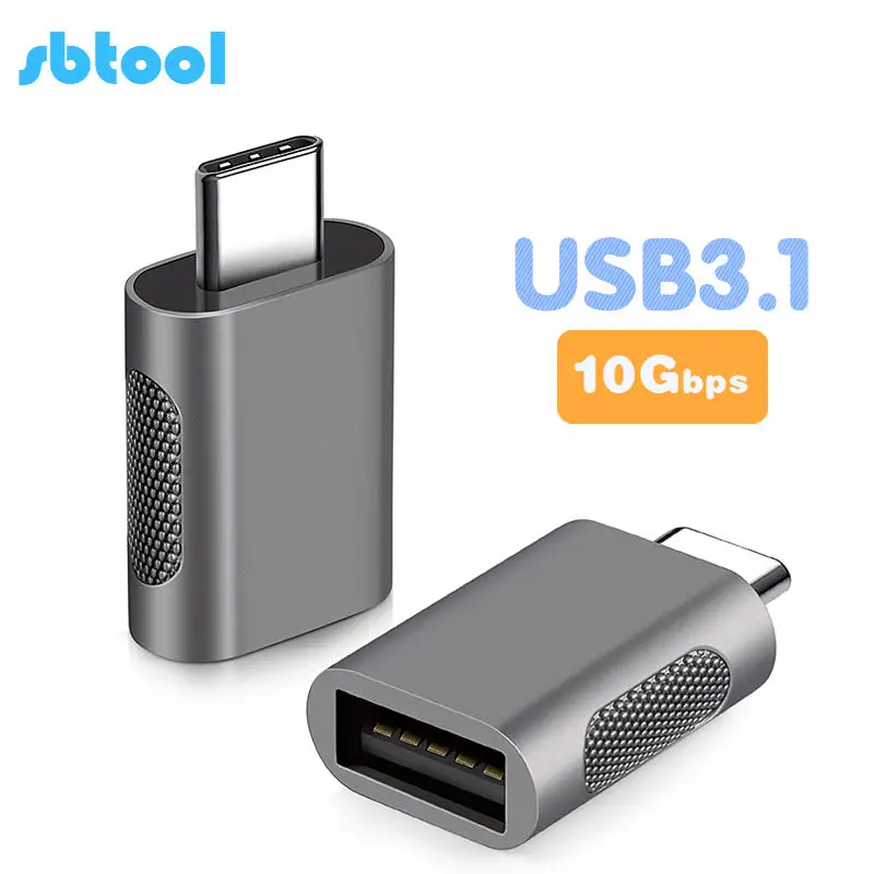 Hot Sales USB to Type-C Connector Adapter 3.1USB C Adapter to USB 3.0