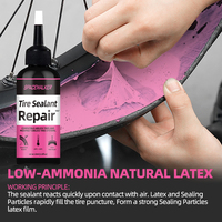 Liquide de réparation de pneus tubeless 63 ml, réparation rapide des fuites, latex naturel pour vélo de montagne et de route