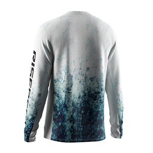 T-shirt UV fonctionnel en maille extensible avec impression par sublimation durable pour la pêche en paddleboard - Product Image 3