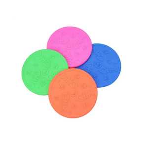 Giocattolo per <span class=keywords><strong>Cani</strong></span> Resistente in TPR, Disco Volante Rotondo in Gomma per <span class=keywords><strong>Addestramento</strong></span> Interattivo all'Aperto - Product Image 6