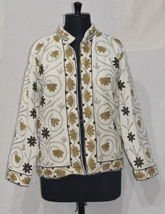 Plus Size Eco-Friendly Quilted Jacket 2024 Autumn Winter High Quality Fashion Women Floral Print Cotton <b>Lined</b> Regular <b>Coat</b> - Product Image 1