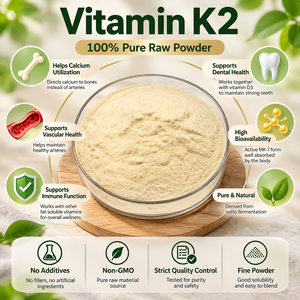 Capsules de Vitamine K2 MK7 – Supplément de Santé à 0,25 %, 1,0 %, 1,3 %, 1,5 % de Vitamine K2 MK7 - Product Image 5