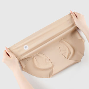 กางเกงกีฬาผ้าไหมน้ำแข็งสีพื้นของผู้หญิงกางเกงยกสะโพก3D ระบายอากาศสวมใส่สบายปรับแต่งโลโก้ได้ตามต้องการ - Product Image 6