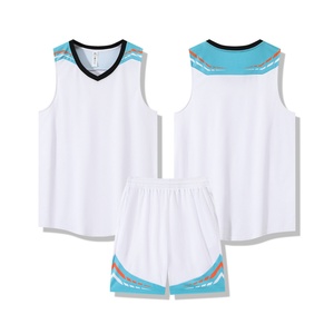 เสื้อกล้ามบาสเก็ตบอลสีสันแบบกำหนดเอง ถักจากผ้าฝ้าย 100% แห้งเร็ว สวมใส่สบาย พร้อมพิมพ์หมายเลขผู้เล่น สำหรับชุดทีม - Product Image 6