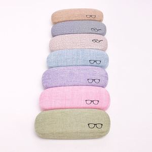 Vente en gros de boîtes à lunettes de soleil colorées portables, étuis rigides pour lunettes, personnalisables - Product Image 2