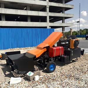 Dizel ince taş harç beton teslimat pompası yüksek kaliteli nokta beton pompası yapımı - Product Image 2