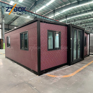 ZYBOX Villa de Luxe Préfabriquée, Maison Conteneur Extensible 20ft 40ft avec 2 Chambres, Cuisine et Toilettes <span class=keywords><strong>pour</strong></span> les Marchés d'Australie, des États-Unis et du Canada - Product Image 2